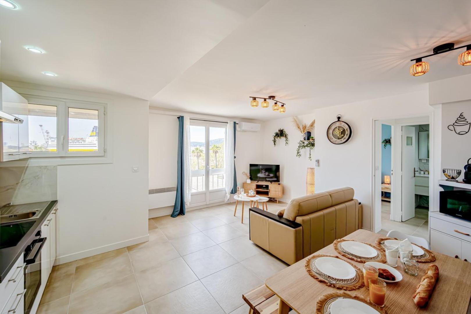 Air-Conditioned Apartment - Sea View Port Toulon Ngoại thất bức ảnh
