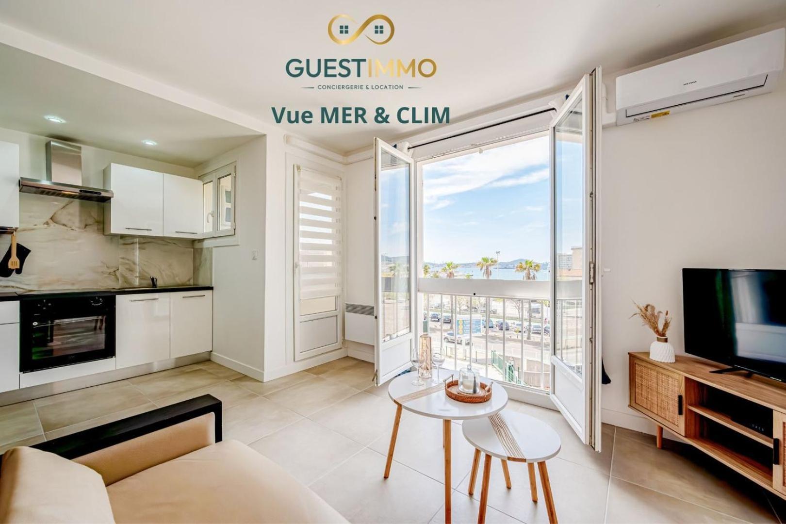 Air-Conditioned Apartment - Sea View Port Toulon Ngoại thất bức ảnh